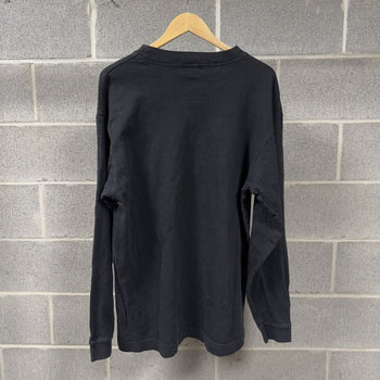 1990s Banana Republic Heavyweight Blank Pocket Longsleeve Shirt