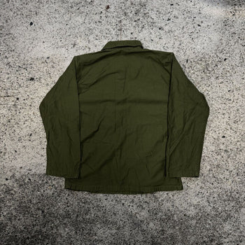 1960s Vietnam OG 107 Sateen Army Fatigue Shirt