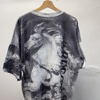 Vintage 1990s Greece Marble in History Art Tee