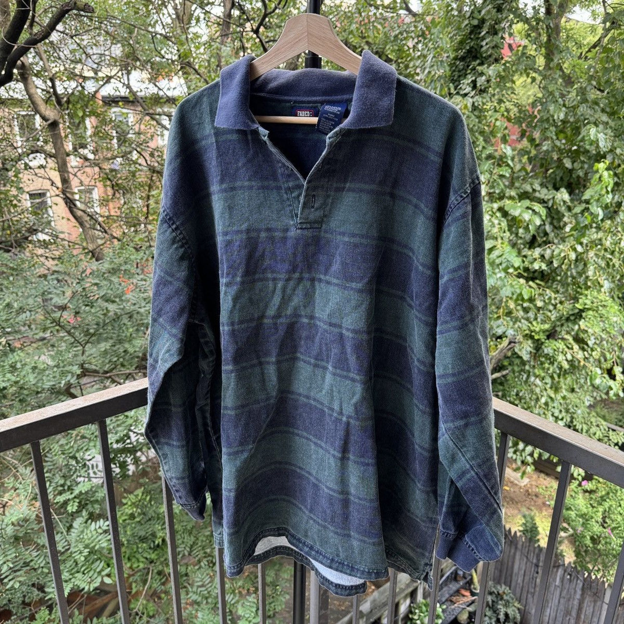 1990s Y2K Plaid Grunge Shirt