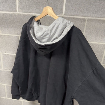 2000s Thrashed Faded Dickies Thermal Lined Zip Hoodie