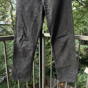1980s Levi's 501 Black Denim Jeans Made in USA