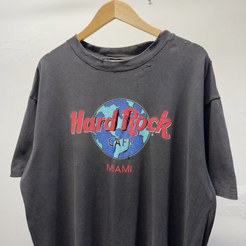 Vintage 1990s Hard Rock Faded Distressed Tee