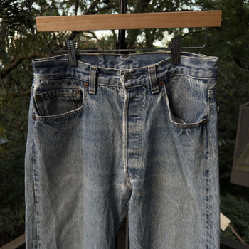 1990s Levi's 501 Faded Jeans - Made in USA