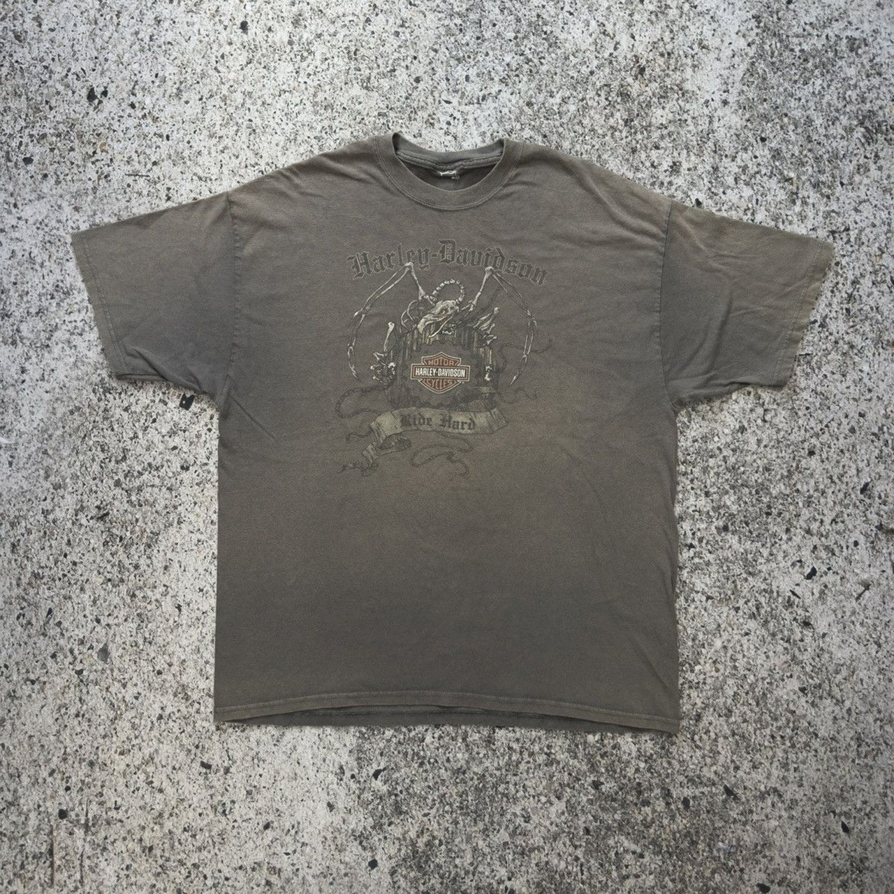 2000s Faded Harley Davidson Dragon Tee