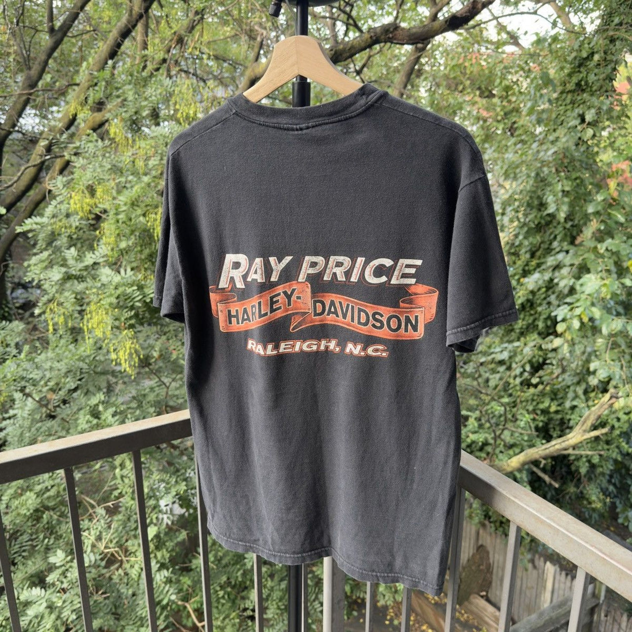2000s Harley Davidson Faded Pocket Tee