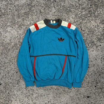 Sudadera con cuello redondo Adidas Ventex de los años 70 y 80