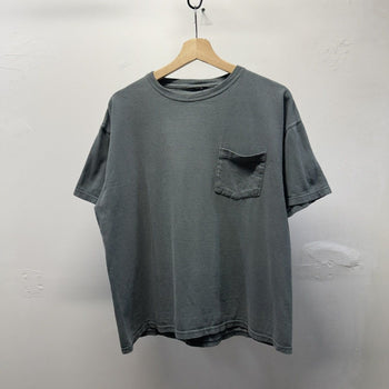 Vintage 2000s Grey Blank Pocket Tee