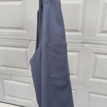 1980s/1990s Sun Faded Grey Distressed Thrashed Work Jacket