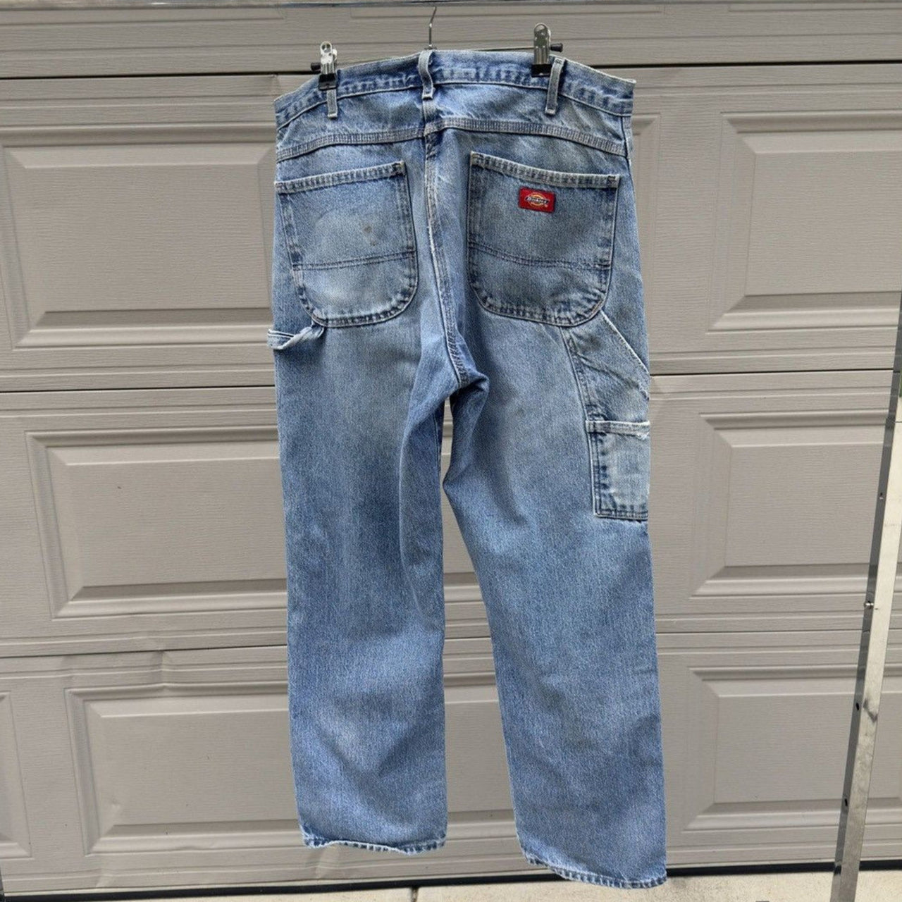 2000s Dickies Thrashed Faded Distressed Work Jeans