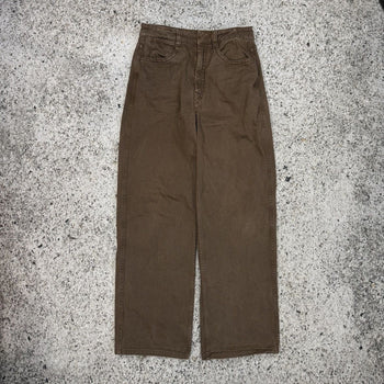 Lemaire High Waisted Wide Leg Curved Pants
