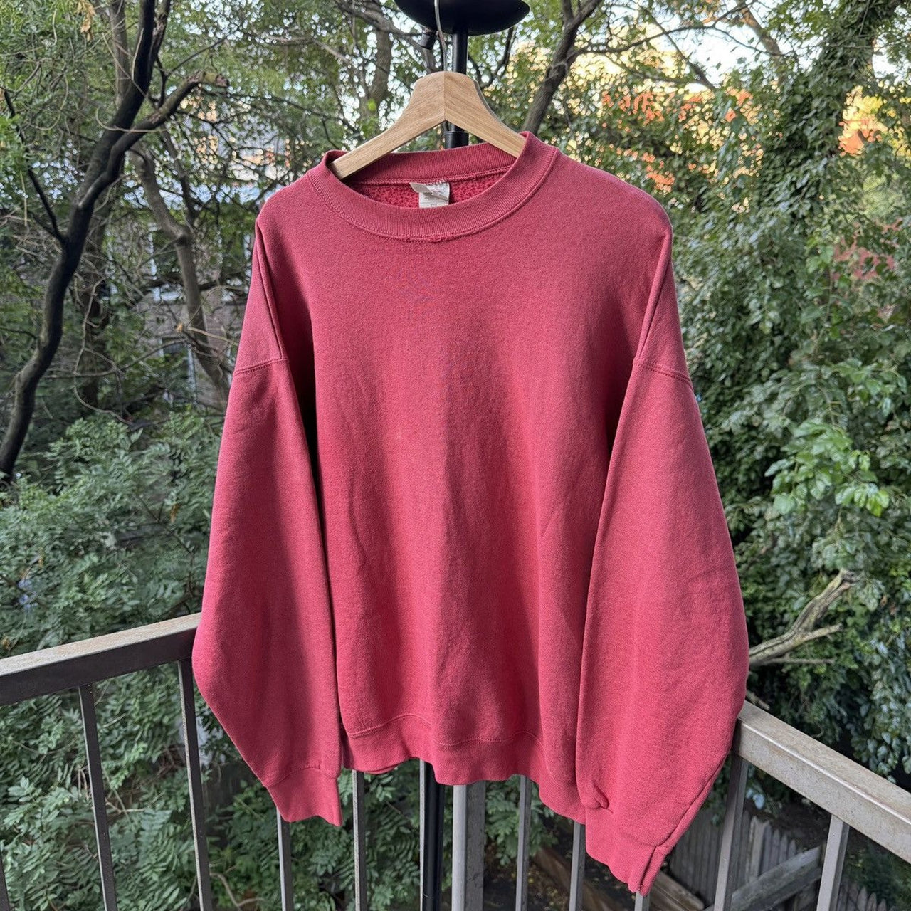 1990s Sun Faded Thrashed Distressed Sweatshirt