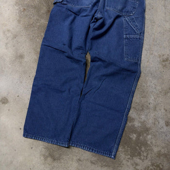 1990s CARHARTT FADED LINED DENIM CARPENTER JEANS