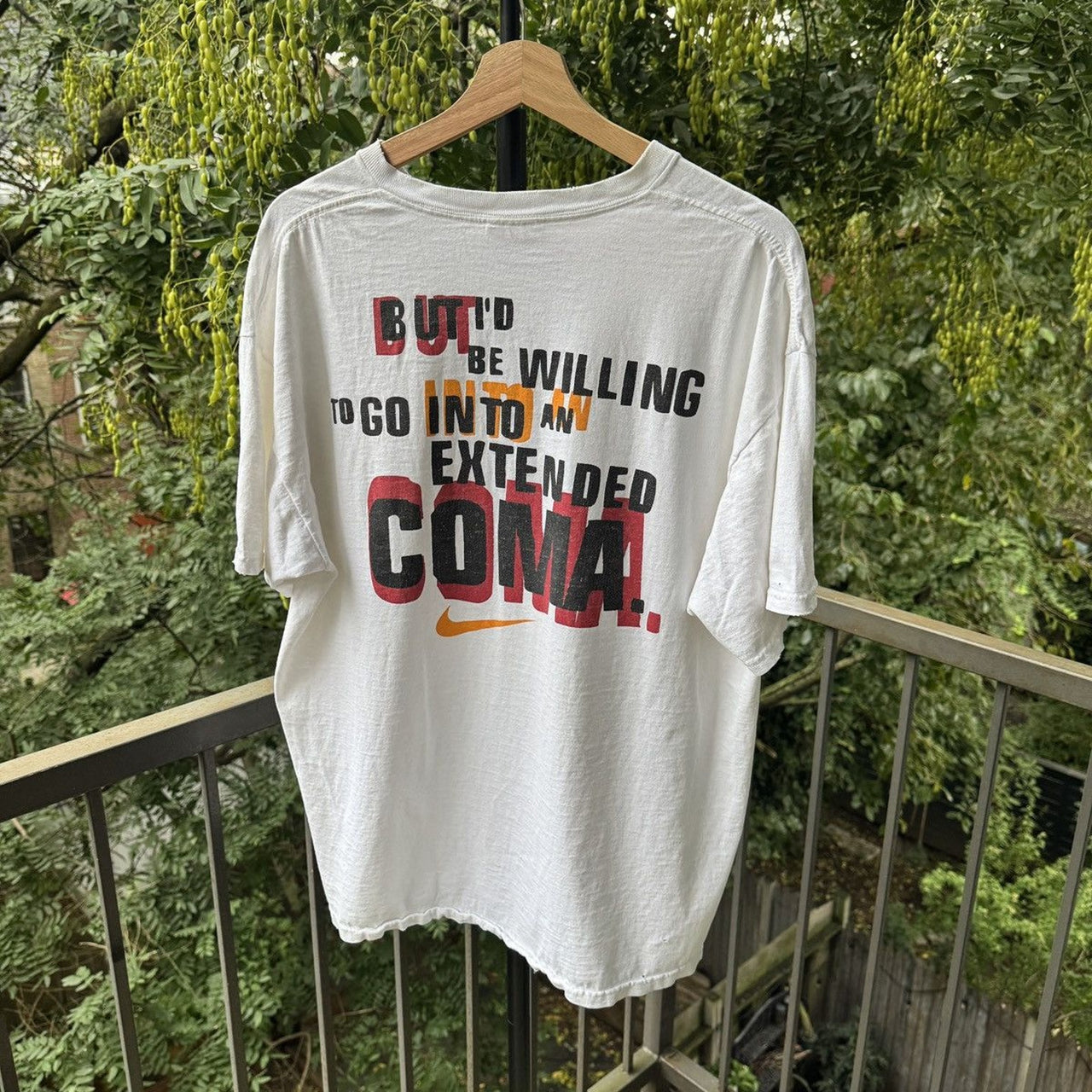 1990s Nike Thrashed Die For My Team Tee