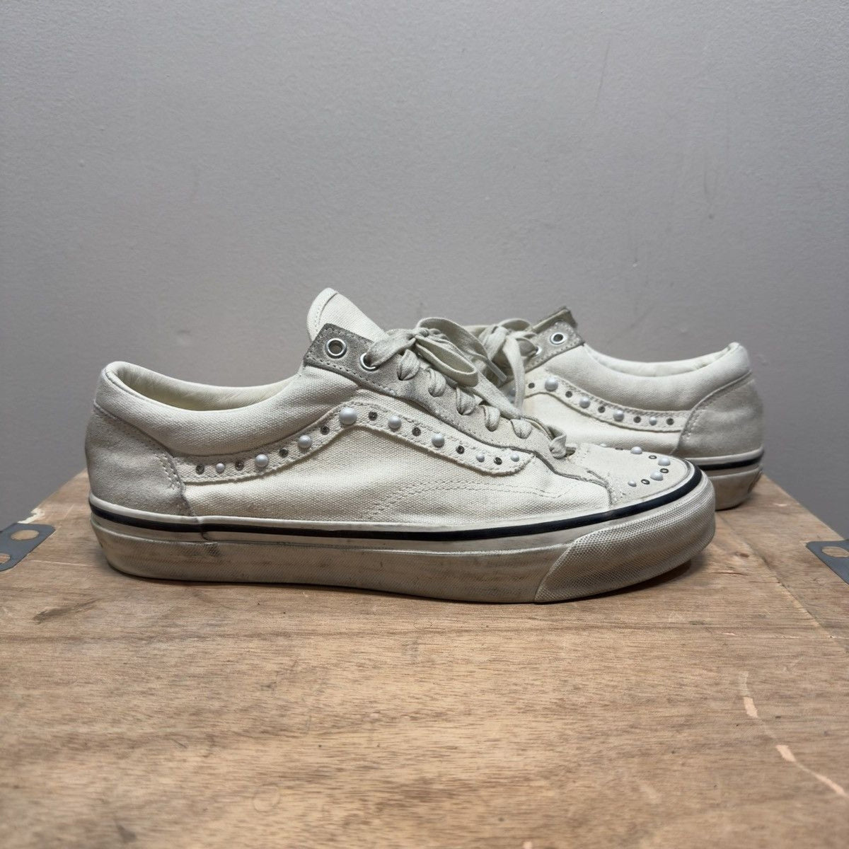 Vans OTW Old Skool 36 Pearlized Sneakers Marshmallow White