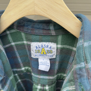 1990s Faded Flannel Shirt