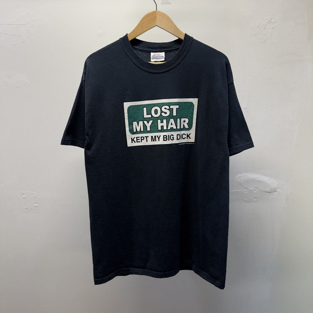 Vintage 2000 Lost My Hair Kept My Big Dick Tee