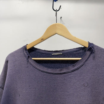Vintage 1990s Thrashed Faded Distressed Blank Sweatshirt