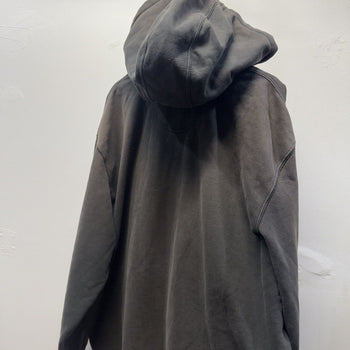 Carhartt Thrashed Faded Distressed Zip Hoodie