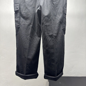 2001 Y2K Gap Wide Leg Wool Cargo Trouser Pants