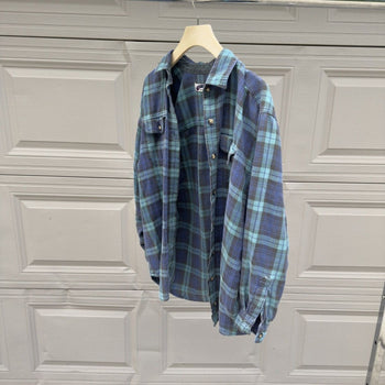 1990s/2000s Faded Flannel Shirt
