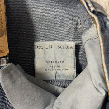 Vaqueros rectos Levi's 501 de 2001