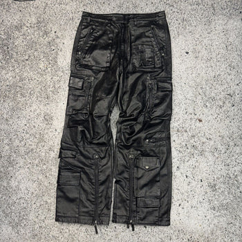 KODY PHILLIPS RIP VAN KODY WAXED BLACK CARGO PANT