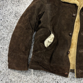 1960S DUPONT QUILON SUEDE LEATHER JACKET