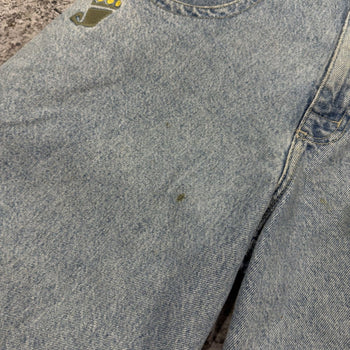 1990s Jnco Stinger Baggy Wide Skater Denim Jean Shorts