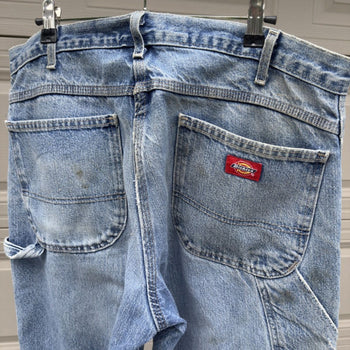 2000s Dickies Thrashed Faded Distressed Work Jeans