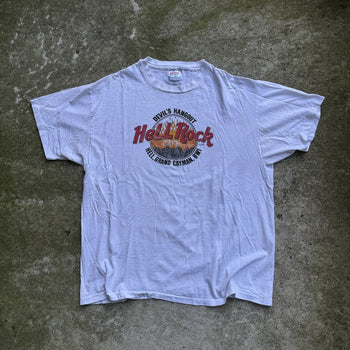 1990s HELL ROCK DEVIL'S HANGOUT HARD ROCK PARODY TEE