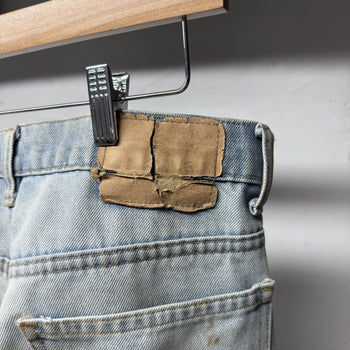 1980s Levi's 517 Thrashed Faded Dirty Flare Jeans - Made in USA