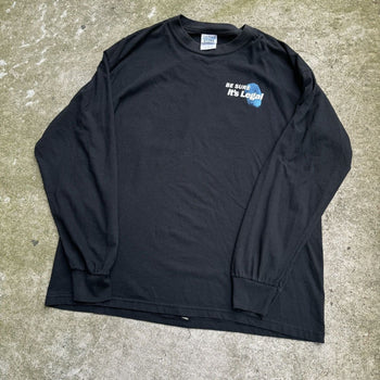 2000S MICROSOFT PIRACY LONGSLEEVE TEE XL