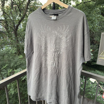 2000s Deftones Affliction Sacto Thrashed Faded Tee