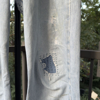 2000s Levi's 501xx Thrashed Faded Repaired Jeans
