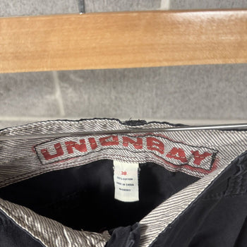 2000s Y2K Unionbay Black Cargo Shorts