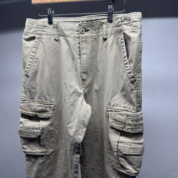 2000s Y2K Union Bay Faded Beige Cargo Pants