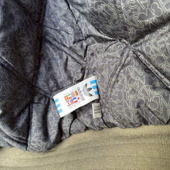 2004 Adidas Soccer Girls Bomber Jacket Thrashed Faded