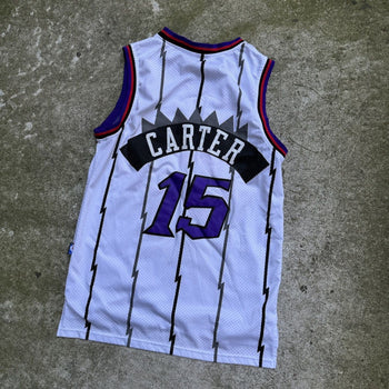 2000S NIKE VINCE CARTER RAPTORS JERSEY WHITE