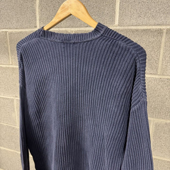 1990s Izod Made in USA Sweater Ribbed Cotton