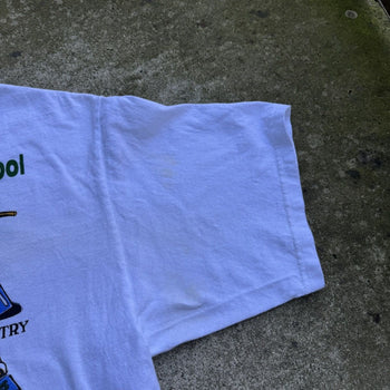 2000S WHAT I REALLY LEARNED IN SCHOOL HIGHER EDUCATION WEED TEE