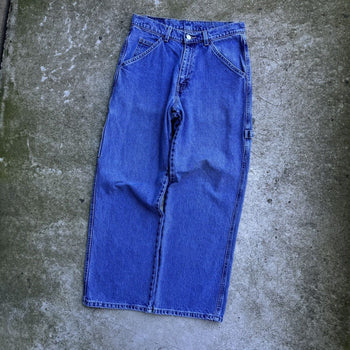 1990S LEVI'S L2 BAGGY WIDE LEG DENIM SKATER JEANS