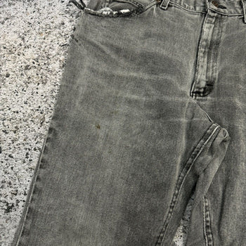 1990S THRASHED FADED DISTRESSED LEE DENIM JEANS