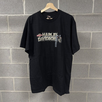 2000s Harley Davidson Made in USA Logo Tee