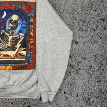 Camiseta de cuello redondo Reaper de narrador de historias de cerámica en línea