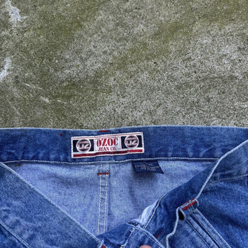 1990s Y2K OZOC Baggy Denim Jean Shorts