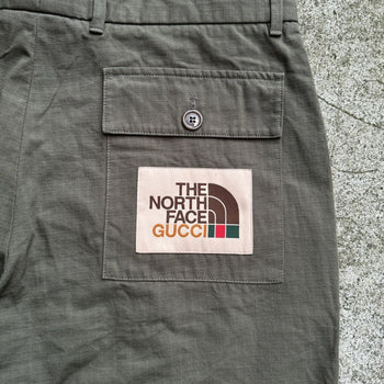 GUCCI THE NORTH FACE RIPSTOP CARGO SHORTS