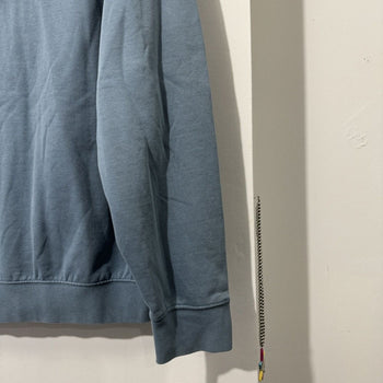 2000S NIKE BLUE TONAL MINI SWOOSH ZIP UP HOODIE