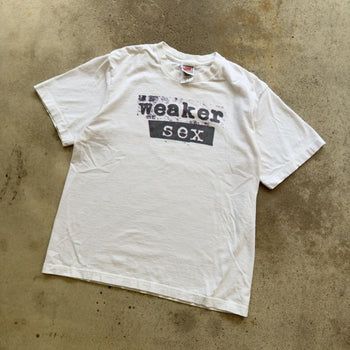 1990s NIKE WEAKER SEX ASSUME NEITHER TEE