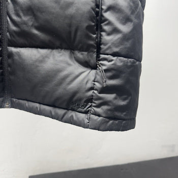 The North Face 550 Black Zip Up Puffer Vest